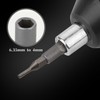 Mijradge 3pcs Manual/Electric Screwdriver Bit Adapter - Hexagonal Handle and
