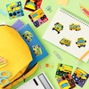 Haooryx 300pcs Make Your Own School Bus Scene Sticker Roll