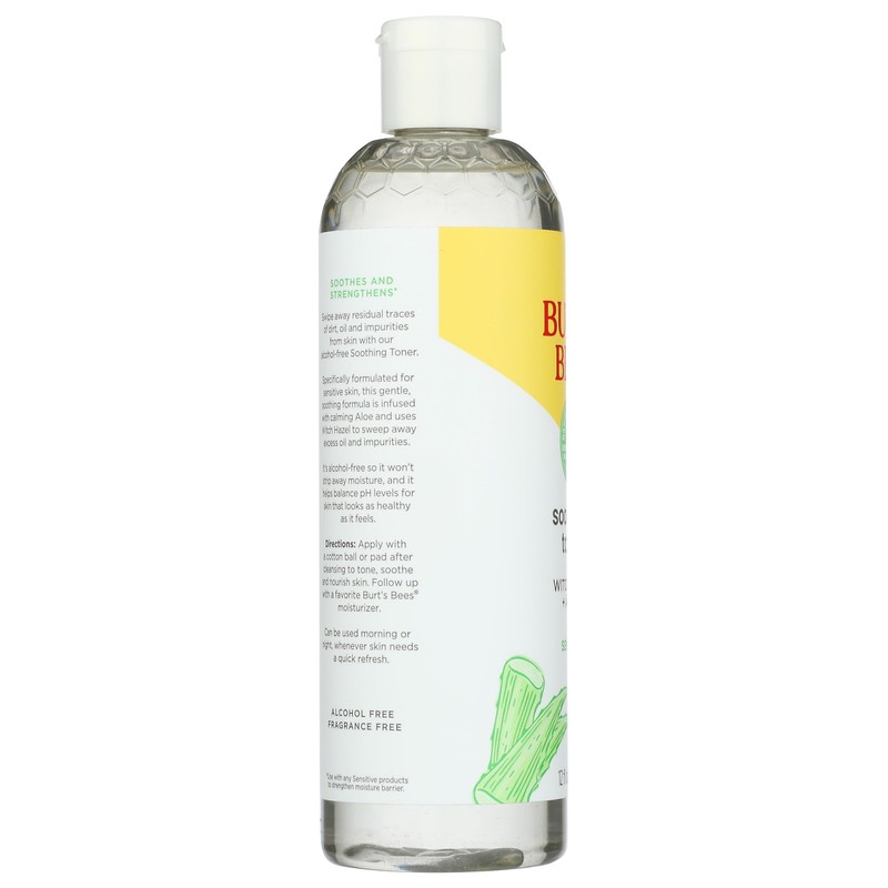 Burts Bees Sensitive Toner With Aloe Vera Unisex 12 oz