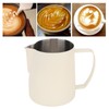 Coffee Milk Frothing Cup Stainless Steel Jug Steaming Pitcher 700ml