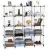 AWTATOS Cube Storage Organizer, 16 Cube Closet Organizer, Stackable Storage