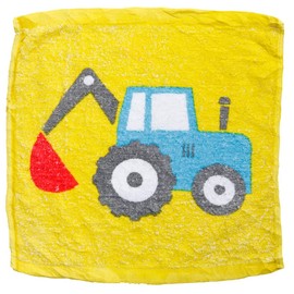 Puckator Little Tractors Compressed Travel Towel - Backpacking Traveling Essentials Essential - Hangover Kit - Holiday Travel Camping Must Haves Accessories - Thin Mini Face Expandable Towel Towels
