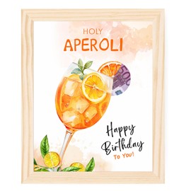 YYSWSAKY Aperol Money Gift Birthday, Money Gift Picture Frame, Aperol Gift for Birthday, Creative Birthday Gifts