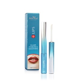 Belle Azul + LIP GLOSS - Limited Edition - Für volle - schöne Lippen - Mit Bio-Arganöl und Argan-Stammzellen - Zutiefst Feuchtigkeitsspendend -Farbton Transparent / 4ml - Made in Spain