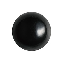 Nikko Kasei Black Die Ball, 0.5 inches (13 mm), C01, Solid Black