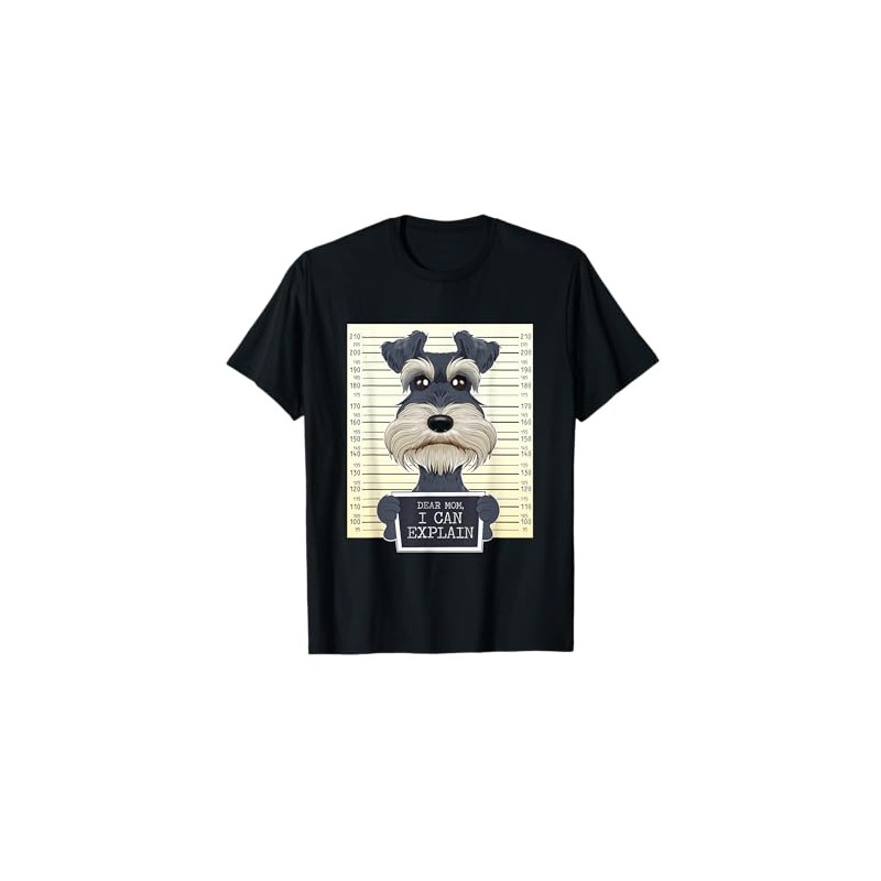 Funny Miniature Schnauzer Mom I Miniature Schnauzer T-Shirt