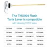 for TOTO Toilet Handle Replacement, Universal THU004#CP Trip Lvr for