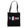 France Home French Map Flag Tote Bag