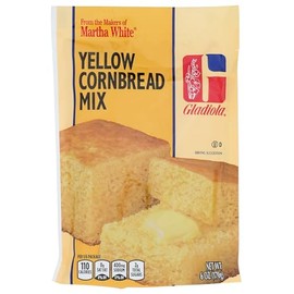 Gladiola Cornbread Mix White, 6 oz