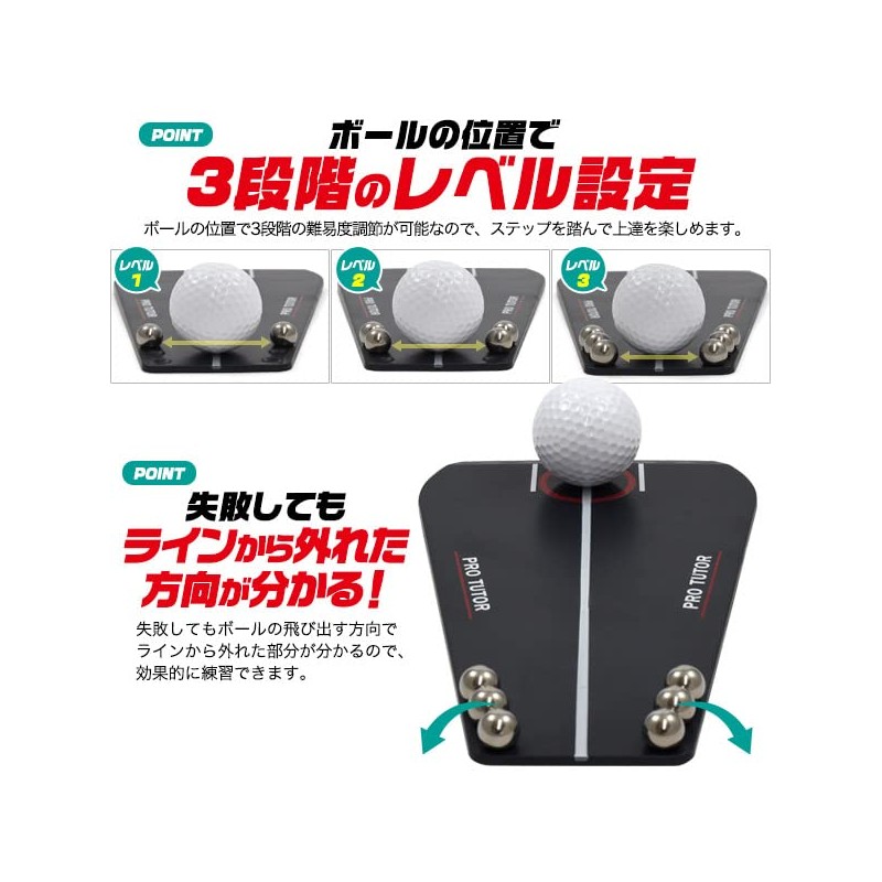 Putting Tutor Board Golf Equipment Golf Practice Putter Putter Putting