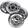 NILS Inline Roller Skating Skates Skate Wheels Replacement Wheels Pack