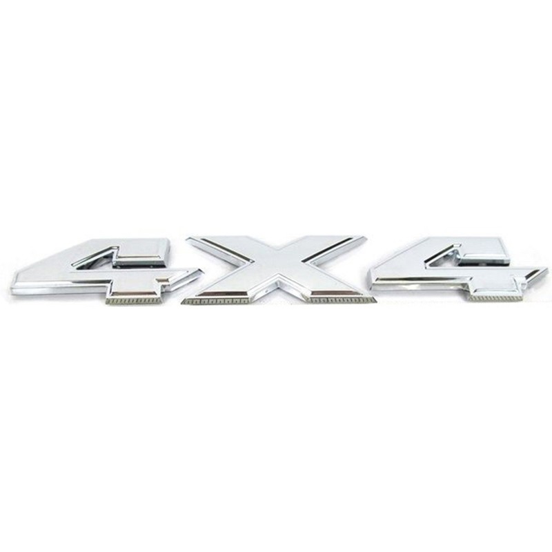 1 OEM 2007-2018 4x4 Emblem 4 x 4 Badge 3D