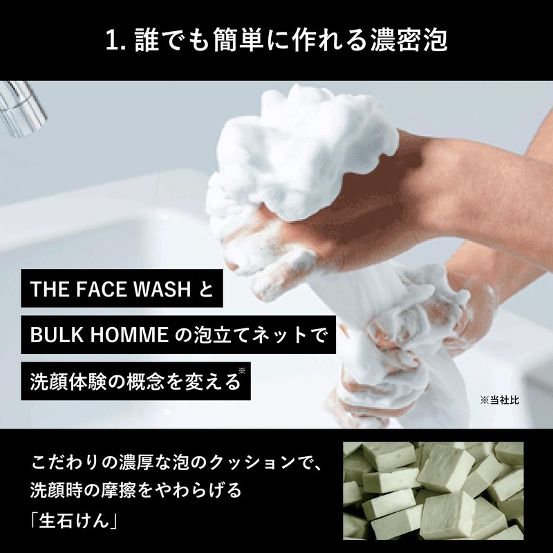 BULK HOMME THE FACE WASH 3.5 oz (100g)