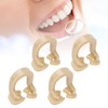 4pcs Resin Dental Dam Clamps Barrier Clip Dental Materials Tool