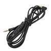 Replacement Headphone Cable, Sound Control Buttons, 3.5mm to 2.5mm Male