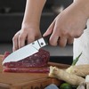 ZhengSheng 4.5" Folding Kitchen Knife Ultra Sharp 440A Stainless Steel