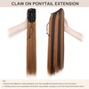 Dcbaboo Ponytail Hairpiece, Braid Extension with Clip, Straight, Long Ponytail