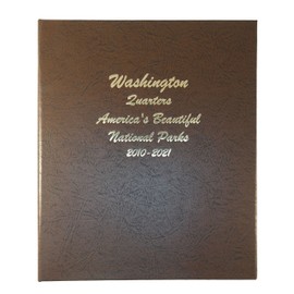 Dansco US National Parks Quarter Coin Album 2010-2021 #7145