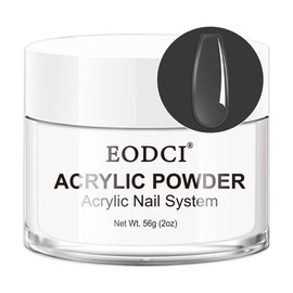 Eodci 2oz Clear Acrylic Powder - 56g Professional Colored Acrylic Nail Powder for Acrylic Nails Extension, 3D Nail Art Acrylic Polymer Powder, No Need Nail Lamp