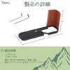 Yullmu zf Hand Grip L Shape Grip Wood Handle Tripod
