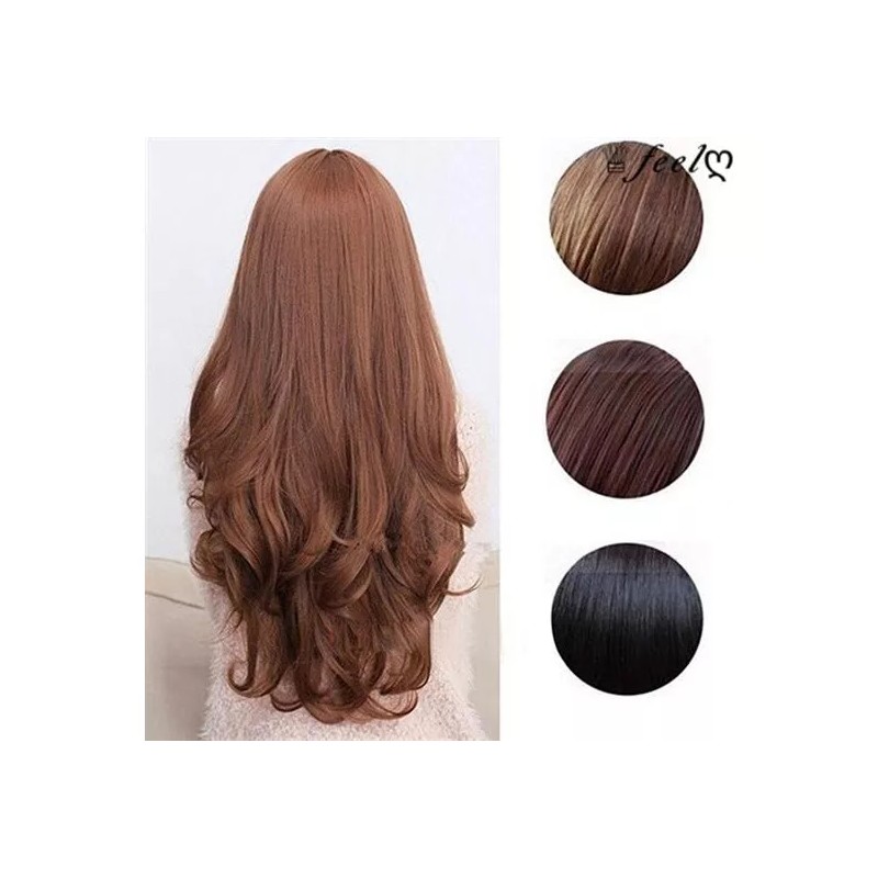 New Look Extensión De Pelo De Peluca Larga A Prueba