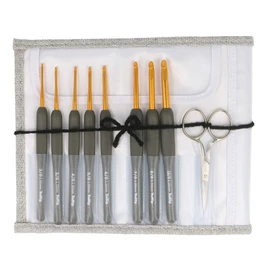 Tulip ETIMO with pattern key needle set Royal Silver TES-001