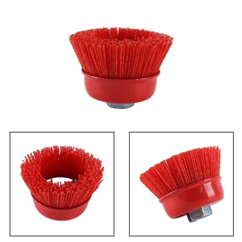 DUZEPA Cup Brush Angle Grinder, 2 Pcs Ball Head Grinder,