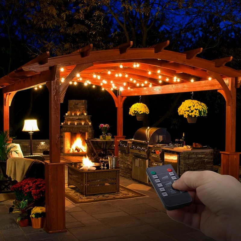 Brightech Smart Dimmer Plug for LED Outdoor String Lights, Comes