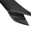 1 Pair Car Real Carbon Fiber Headlight Eyebrow Eyelid Trim