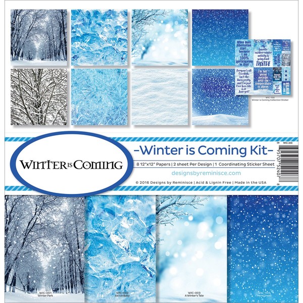 Reminisce WIC-200 Winter is Coming Collection Kit