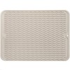 MicoYang Silicone Dish Drying Mat - Quick-Dry Non-Slip Counter Pad