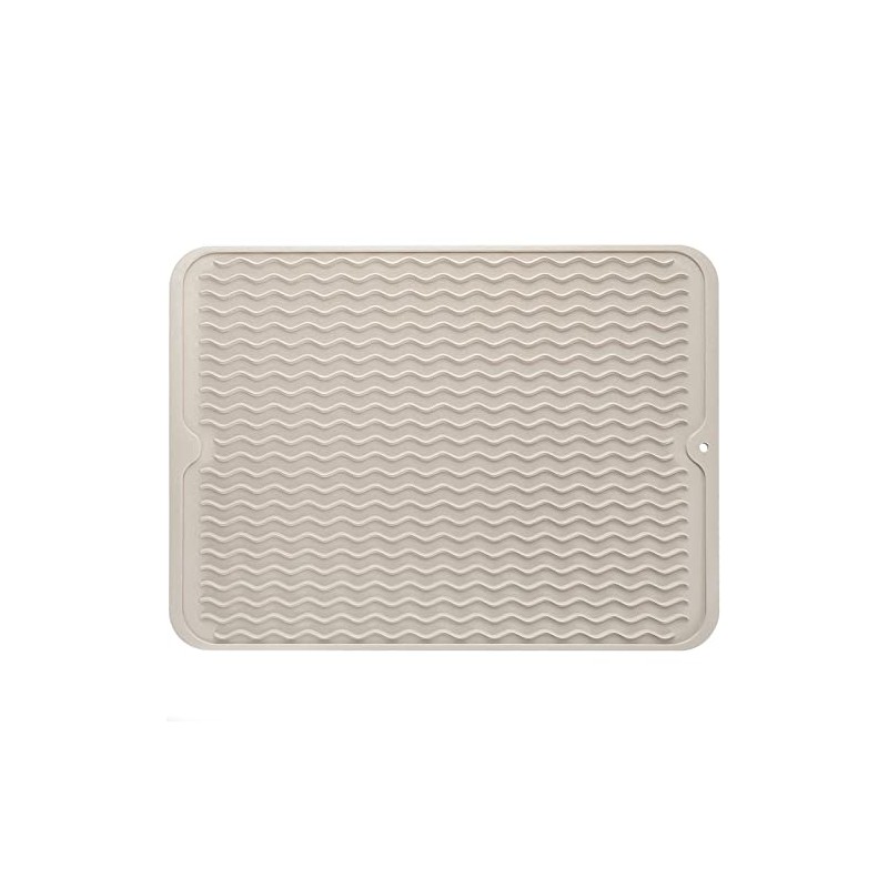 MicoYang Silicone Dish Drying Mat - Quick-Dry Non-Slip Counter Pad