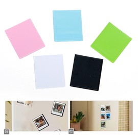 SPONGL Pack of 5 Magnetic Pictures Frame Photo Insert Fridge Magnets Photo Pockets Personalize and Display Your Pictures