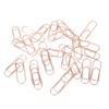 66pcs Metal Pen Clips for Student Slip Resistance Rust Prevention