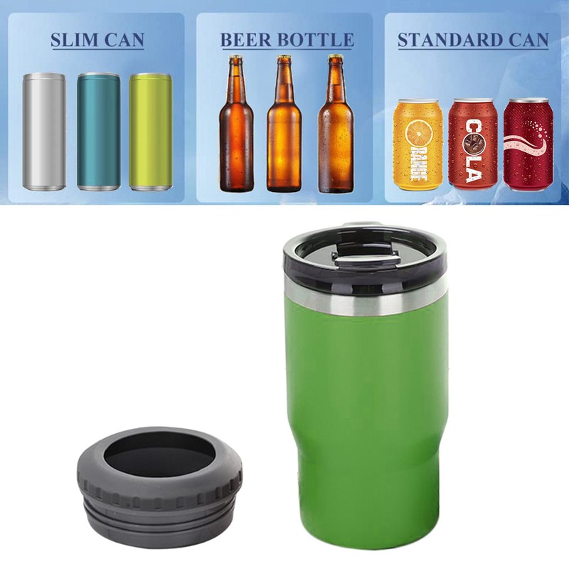 14oz Can Bottle Insulated Holder 304 Stainless Steel Insulated Can