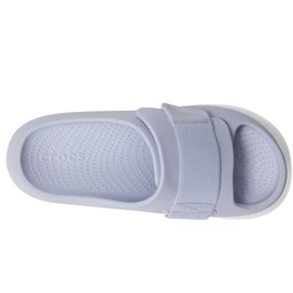 Crocs Unisex Mellow Luxe Recovery Slide Sandal, Purple Moon, 6 US Men
