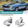 X AUTOHAUX 7790753 Sun Visor Bracket Set with Screw Bush
