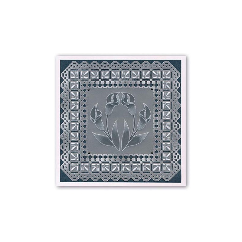Queen Mary Lace Duet A5 Square Groovi Piercing Grid