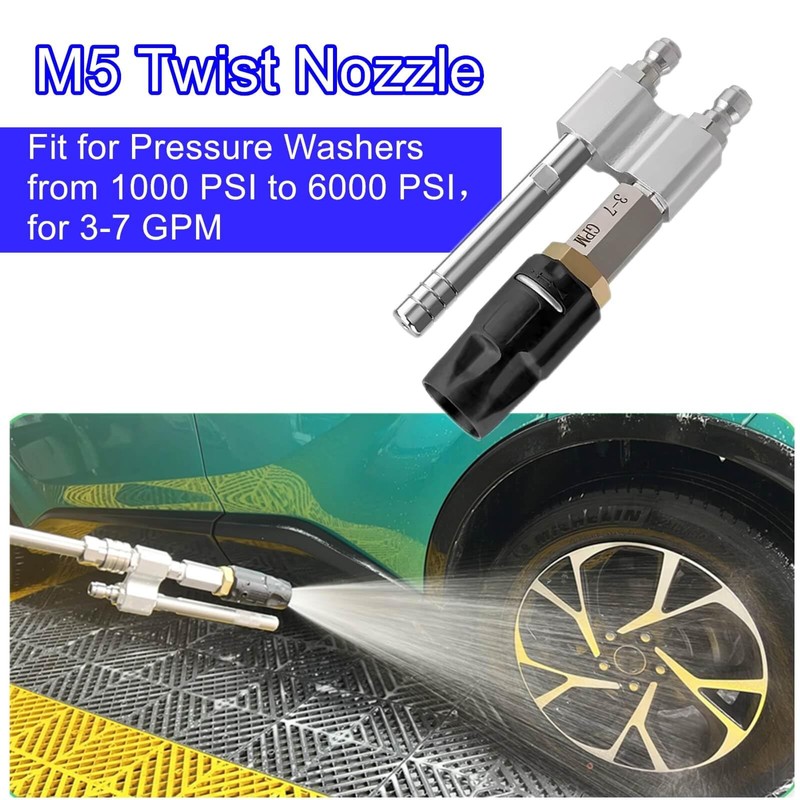 Shooter Tip M5 Twist Nozzle, Long Range Soap, M5 Twist