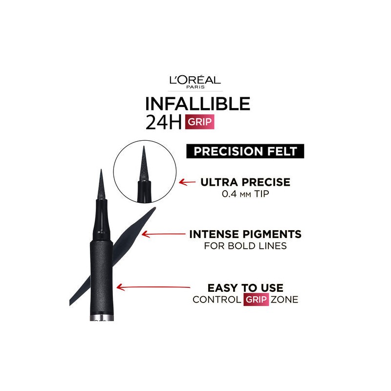 L'Oreal Infallible Precision Felt Eyeliner 02 Brown