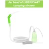 LIBERRWAY Camping Shower Head for Washing Bicycle Car Dog