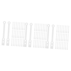 FOMIYES 105pcs Hair Roller Elastic Bands for Women Soft and Flexible Perm Rod Accessories for Curly Hairstyles Reliable Grip for Updos and Messy Buns Rubber Bands for Hair Styling Tools