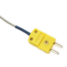 Ginobili Heavy Duty Type K Thermocouple Probe Set for High Temperature Measurement, 3.3Ft Cable, -58 to 2372°F (-50 to 1300°C) Range