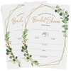 Printed Party Printed Party Bridal Shower Invitations and Envelopes, Greenery,