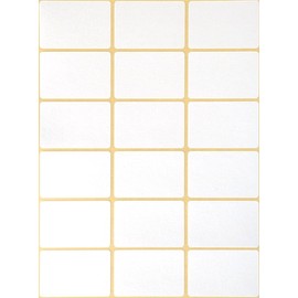 Avery Zweckform Premium, 38 x 24 mm Matt Paper Pack of 3325 Multi-Purpose Labels (522) 29 Sheets White