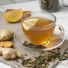 TeeLux Lemon Ginger Decaf Green Tea, Smooth Decaffeinated Green Tea