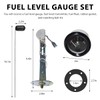 ZNDAW 2" 52mm Fuel Level Gauge, 12V Fuel Tank Meter