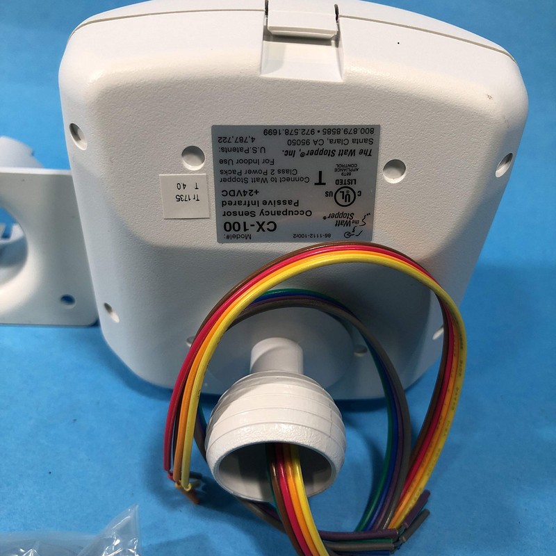 WattStopper CX-100 Occupancy Sensor, Ceiling/Wall, 2000 Sq. Ft., 24V in