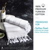 WETCAT Turkish Hand Towels with Hanging Loop, Set of 2