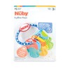 Nuby Ice Gel Teether Keys, 1 Pack Multicolor Keys on